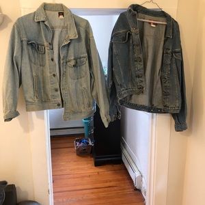 Men's Lee Jean Jackets Size XL
